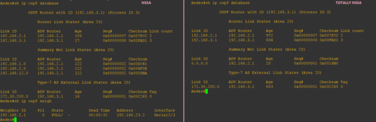 Ospf Areas Totally Not So Stubby Area Nssa Sass Learns 1036